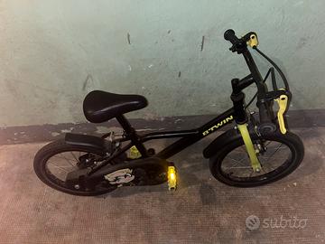 Bici Bimbo B'Twin Dark Hero 14"