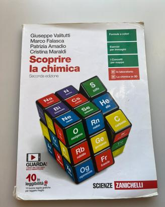 Libro scoprire la chimica