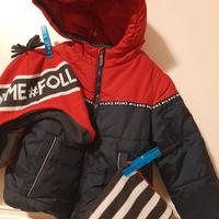 Giacca vento BRUMS+cappellino +scadac.bimbo 18 me