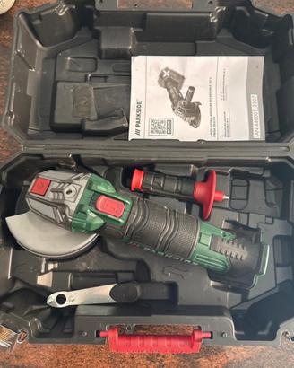 Parkside smerigliatrice angolare cordless