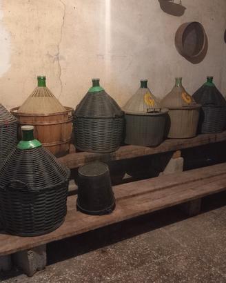 damigiane da vino 