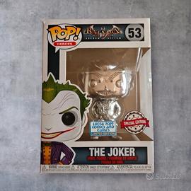Funko Pop Joker 53 Silver Chrome Lucca Comics 2019