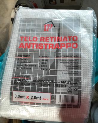telo retinato giardinaggio edilizia campeggio