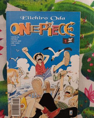 one piece - 1° edizione - num 2-8 (no n.1)