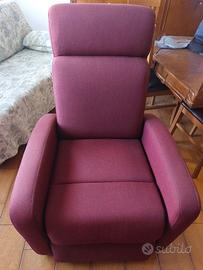 Poltrona relax alza persona elettrica motorizzata