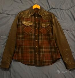 Chrome Hearts camicia/giacca in pelle