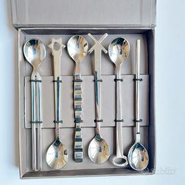 Set da 6 Cucchiaini per Party, Sambonet design