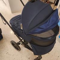 passeggino e navicella cybex priam platinum