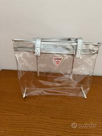 Borsa Guess trasparente