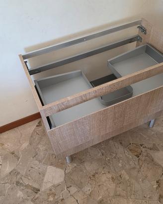 cassettiera bagno da sotto lavello 