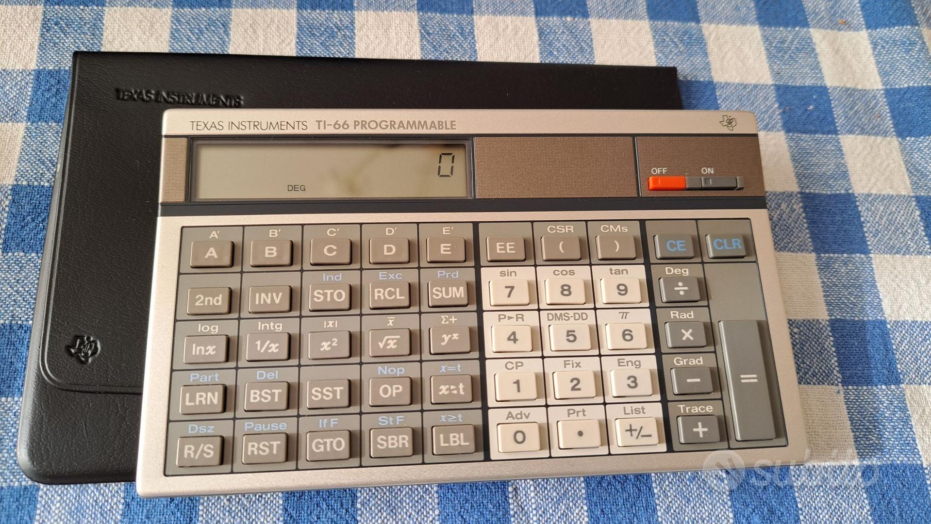 Calcolatrice Texas Instruments TI-66 - Informatica In vendita a Bergamo