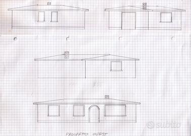 Terreno edificabile con progetto villetta