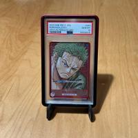 One Piece OP01-001 Zoro PSA 10 + Cover