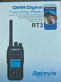 Radio dmr uhf