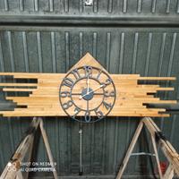 orologio in legno da parete