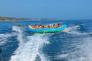 Banana boat bananone flyfish gioco acquatico