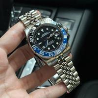 Orologio automatico GMT NH34 zaffiro acciaio