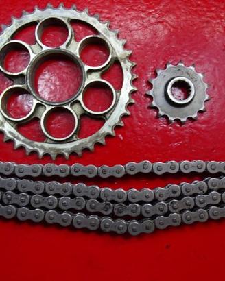 CORONA PIGNONE CATENA DUCATI 1098