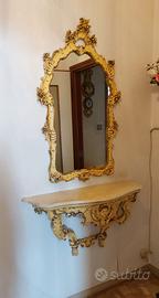 Consolle con specchio