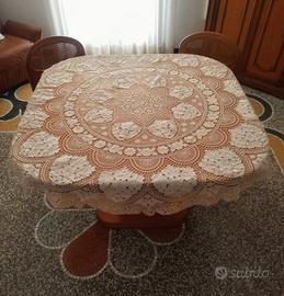 Copri tavolo rotondo in cotone 