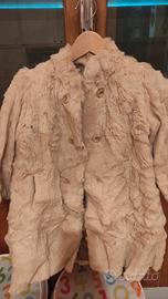 Pelliccia da bambina in lapin