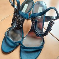 Scarpe PENNY BLACK, vero cuoio, misura 40