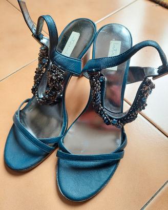 Scarpe PENNY BLACK, vero cuoio, misura 40