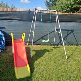 Altalena e scivolo