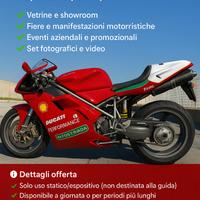 Ducati 748 Superbike da esposizione