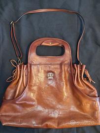 👜 Borsa originale PRATESI FIRENZE Vero Cuoio