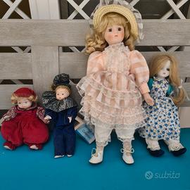 bambole in porcellana