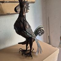 gallo in rame 