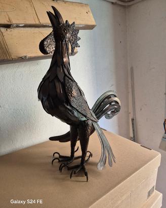gallo in rame 