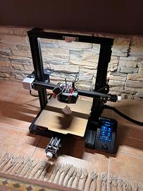 Ender 3 V2 con Micro Swiss NG + altre Mod