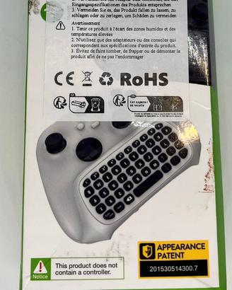 Mini Tastiera Wireless per Controller Xbox Series