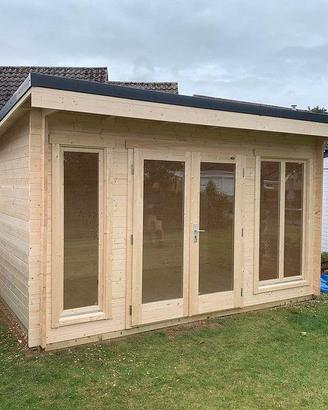 CASETTA DI LEGNO DORSET 34mm 410x270x240h CON PAV.