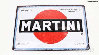 Targa Martini 30x20 originale