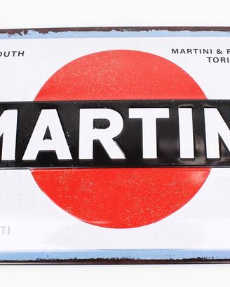 Targa Martini 30x20 originale