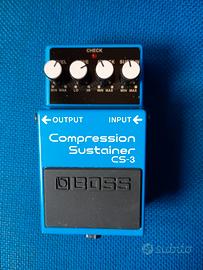 Pedale Boss CS3 Compression Sustainer