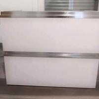 Cassettiera sospesa per bagno 