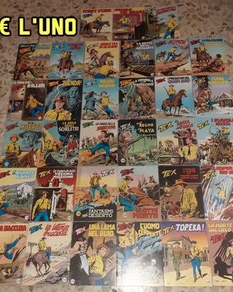 Fumetti Tex (Serie 100-300) Prima Edizione 