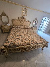 Camera da letto stile barocco