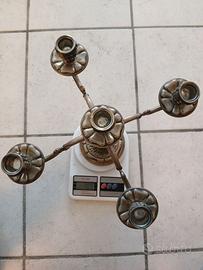 Candelabro primi 900 in argento 800 grammi 710otti