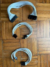 Cavi di Alimentazione PC - Bianchi