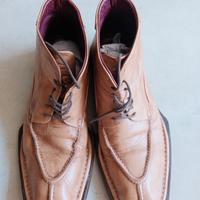 Scarpa uomo in pelle Marrone Vintage tg.41