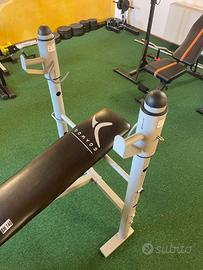 Panca reclinabile da palestra