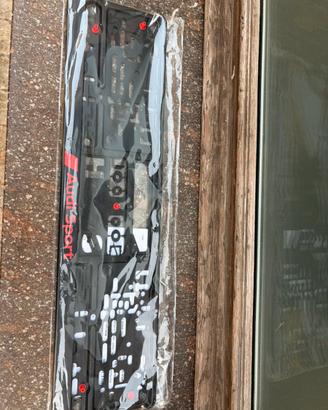 Portatarga postariore originale audi sport