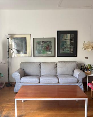 Divano IKEA Ektorp 3 posti grigio scuro, sfoderabi