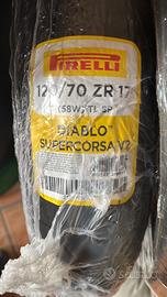 Gomme pirelli diablo 190/65/17 e 120/70/17