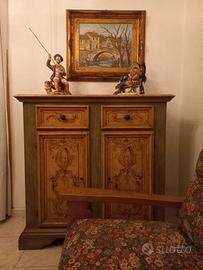 Credenza in stile rustico/tirolese anni ’60-80